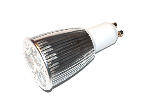 Lámpara Dimerizable LED 3x3w 9W 220v C/ Luz Fría