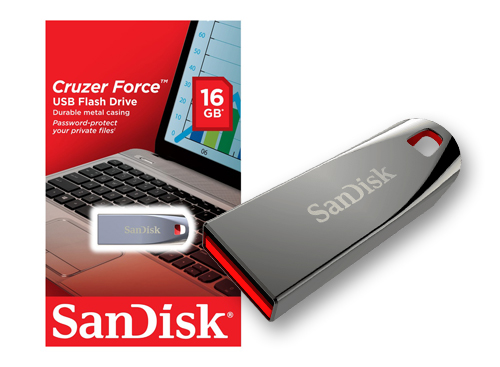 Pendrive SanDisk 2.0 3.0 Cruzer Force 16 GB